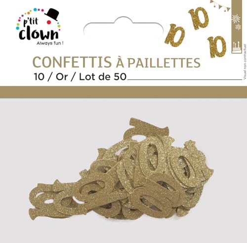 p-tit-clown-glitzer-konfetti-zahl-10-gold-50-st-ck image 5