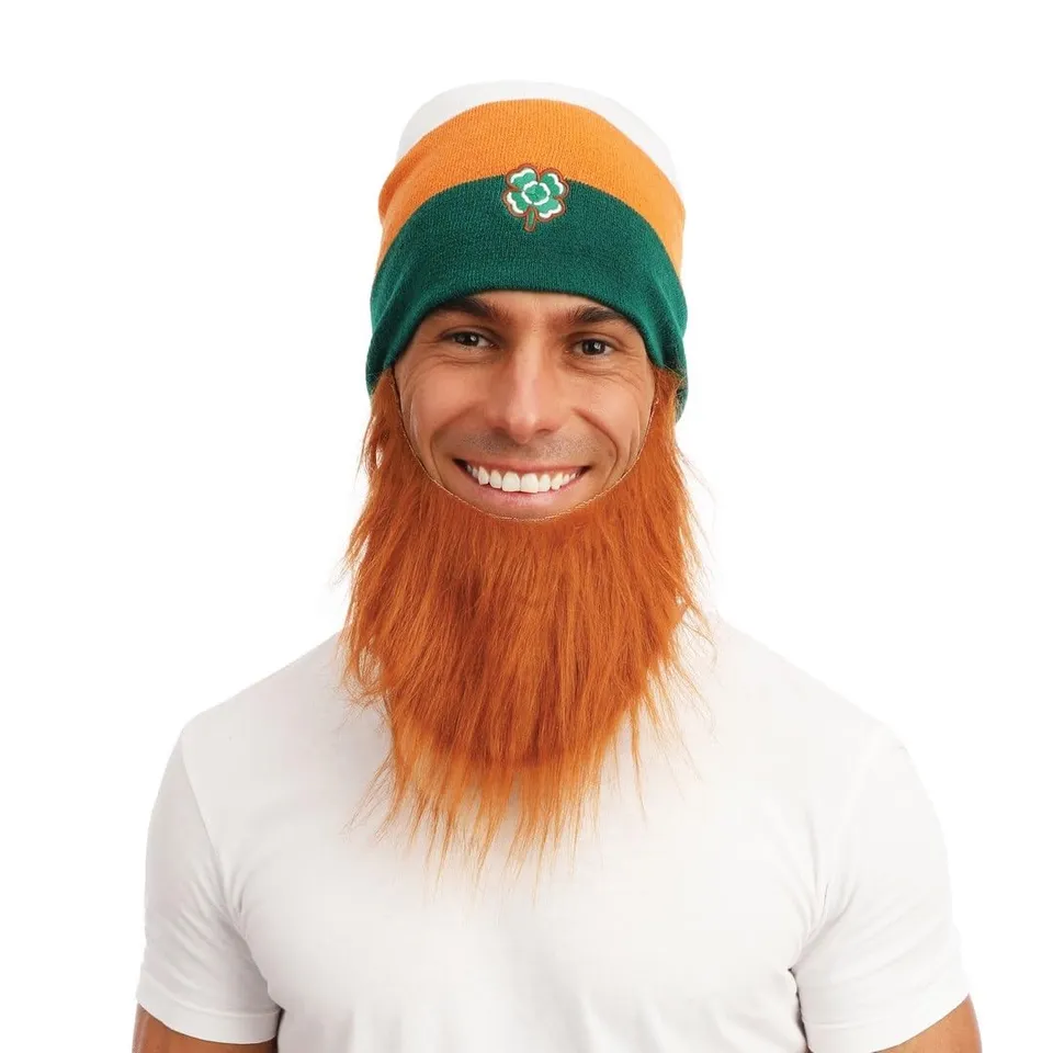 p-tit-clown-st-patrick-s-day-m-tze-flagge-mit-bart-kost-mhut image 1