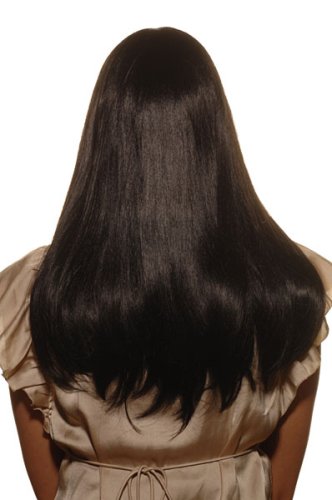 wig-me-up-sa-151-1-per-cke-schwarz-lang-glatt-60-cm-mit-mittelscheitel image 7