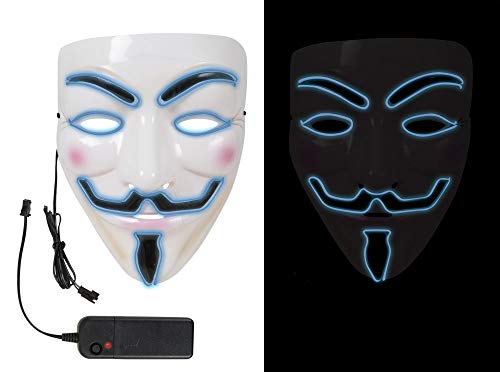 ptit-clown-anonyme-maske-mit-beleuchtung-re44062 image 6