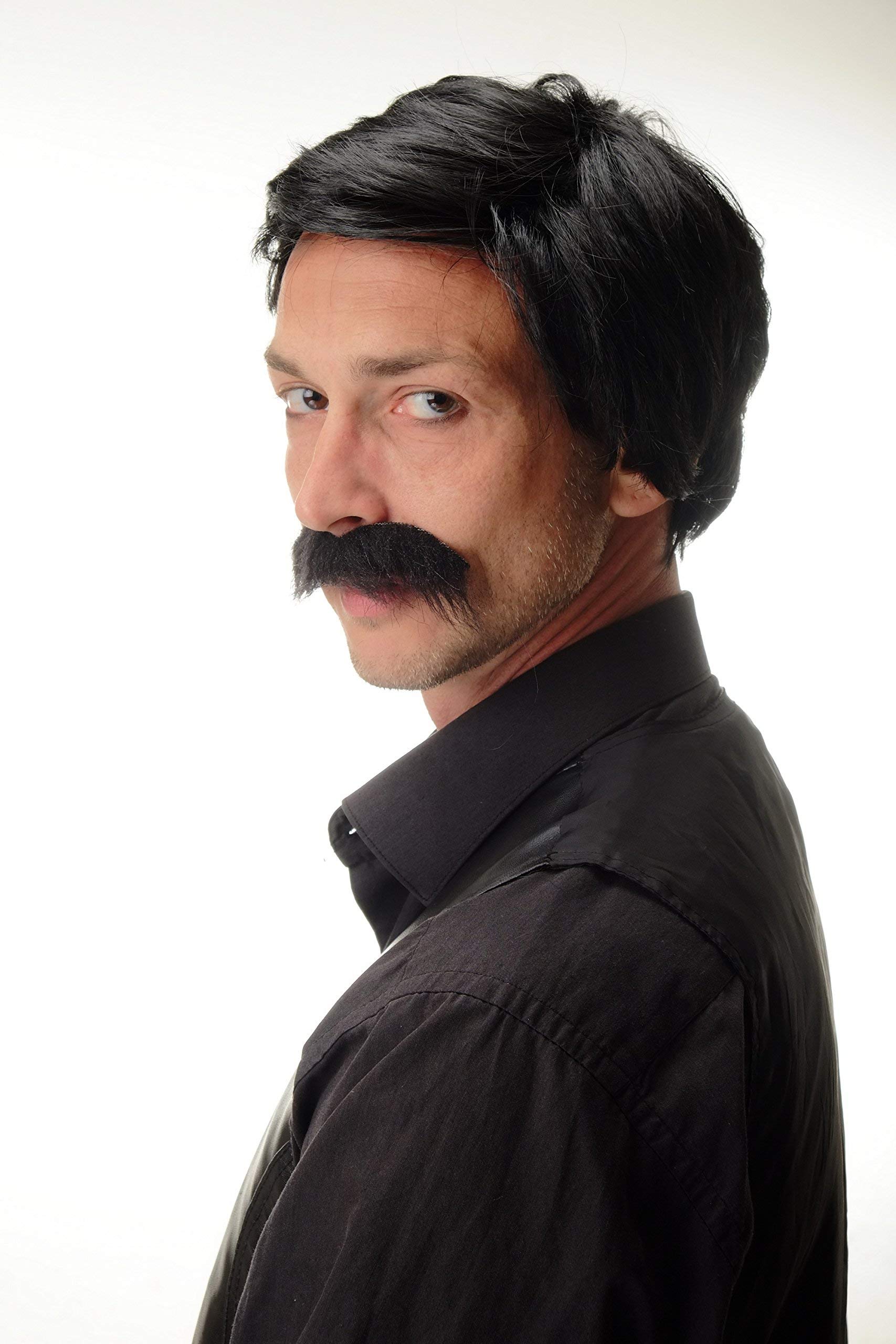 wig-me-up-4129-p103-per-cke-mit-bart-schwarz-gentleman-gangster-set image 2
