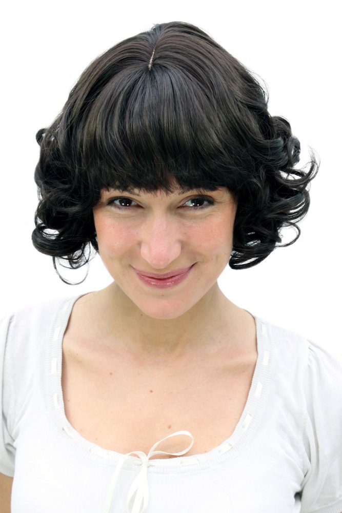 wig-me-up-per-cke-a18c-4-dunkelbraun-kurz-lockig-25-cm image 1
