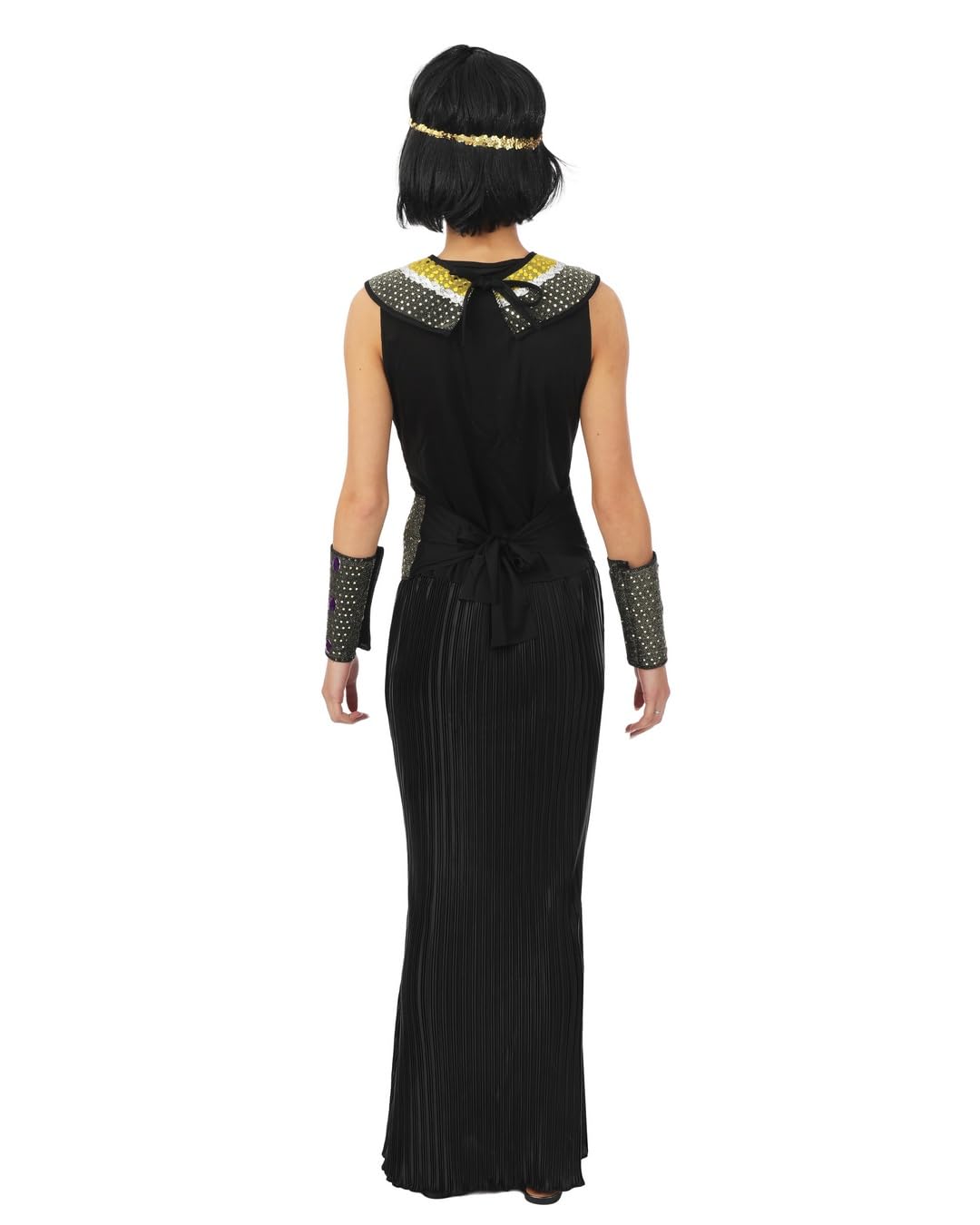 p-tit-clown-gyptische-frau-kost-m-f-r-erwachsene-schwarz-polyester image 3