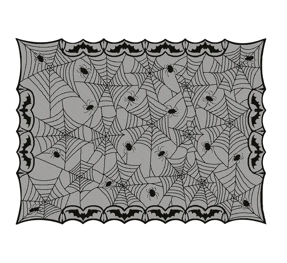 ptit-clown-halloween-tischdecke-spinnennetz-160x120-cm-polyester image 1