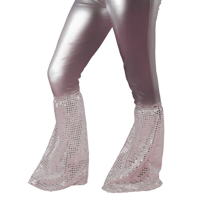 p-tit-clown-pf-tchen-und-ohren-stoff-mit-pailletten-silber image 1