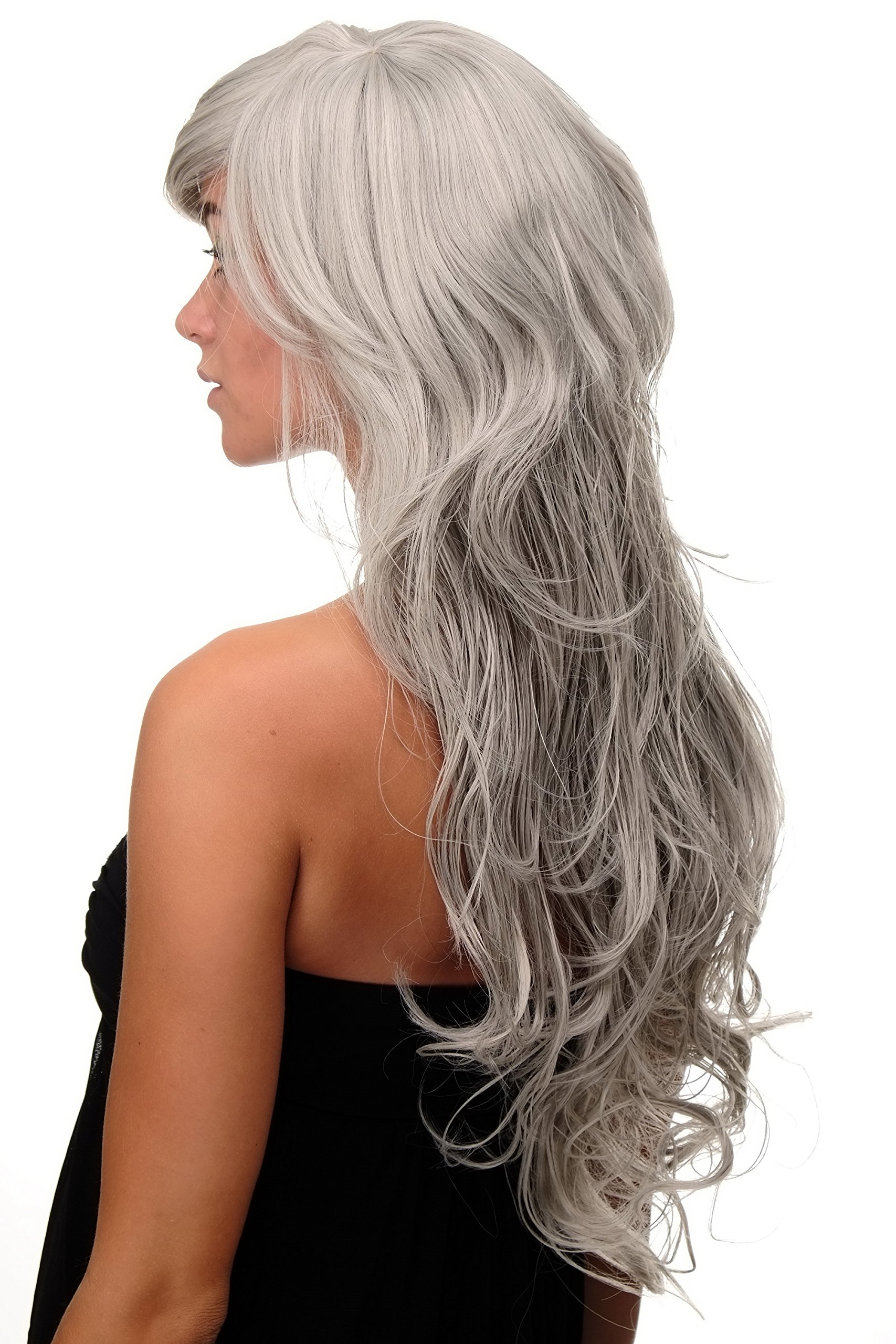 wig-me-up-damen-per-cke-9669el-51-silbergrau-schwarz-mix-70-cm image 2