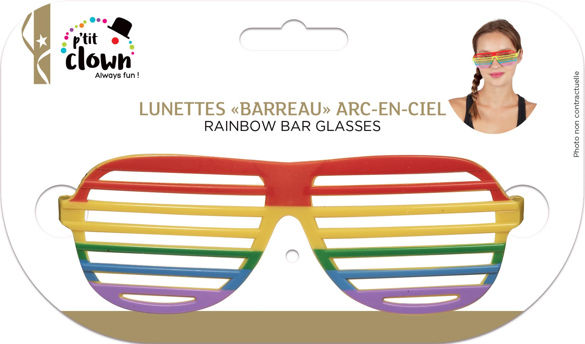 p-tit-clown-brille-mit-b-geln-in-regenbogenfarben-unisex image 6