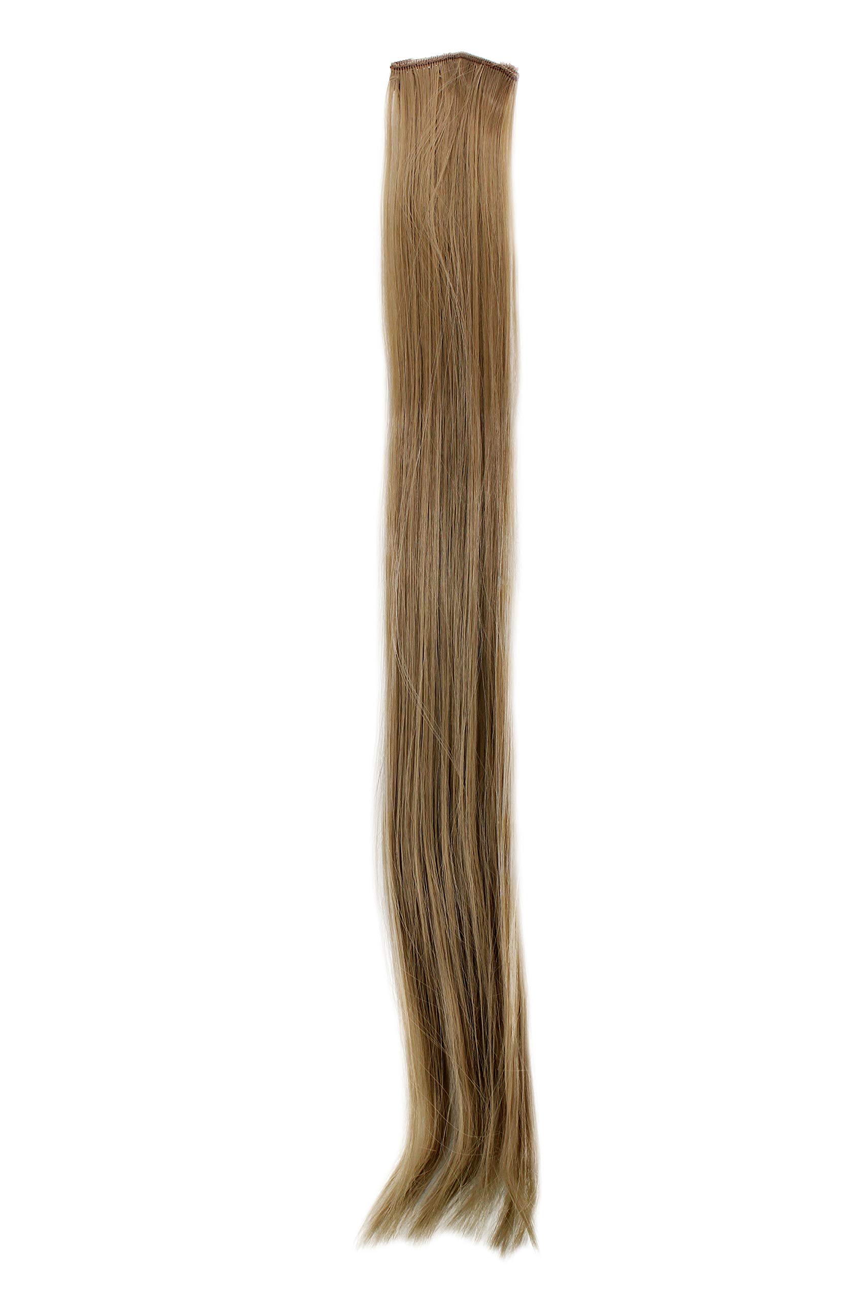 wig-me-up-haar-extension-mit-2-clips-63-cm-glatt-asch-blond image 1