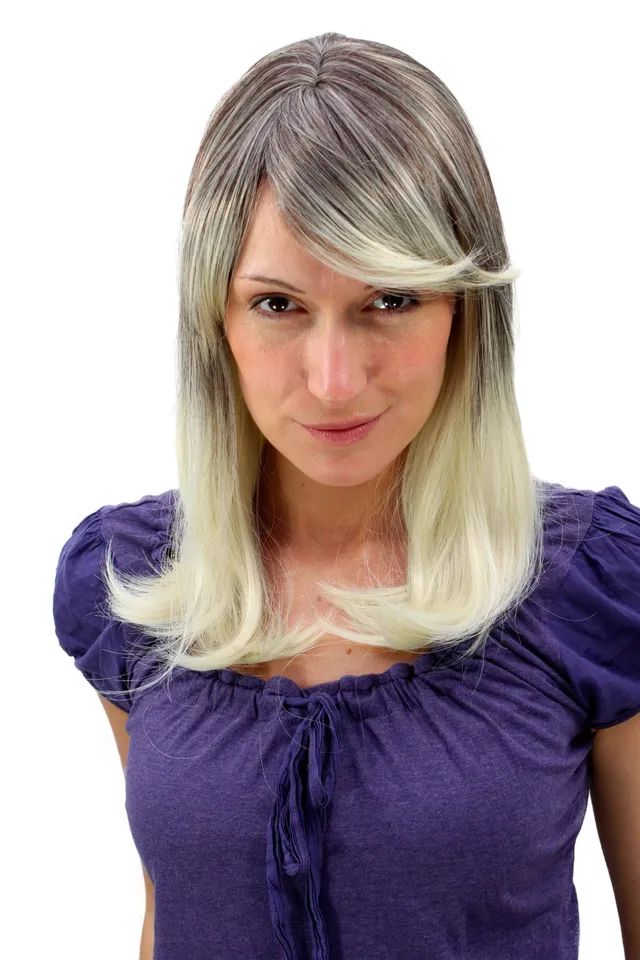 wig-me-up-3120-6t613-schulterlange-damen-per-cke-braun-blond-ombre-50-cm image 1