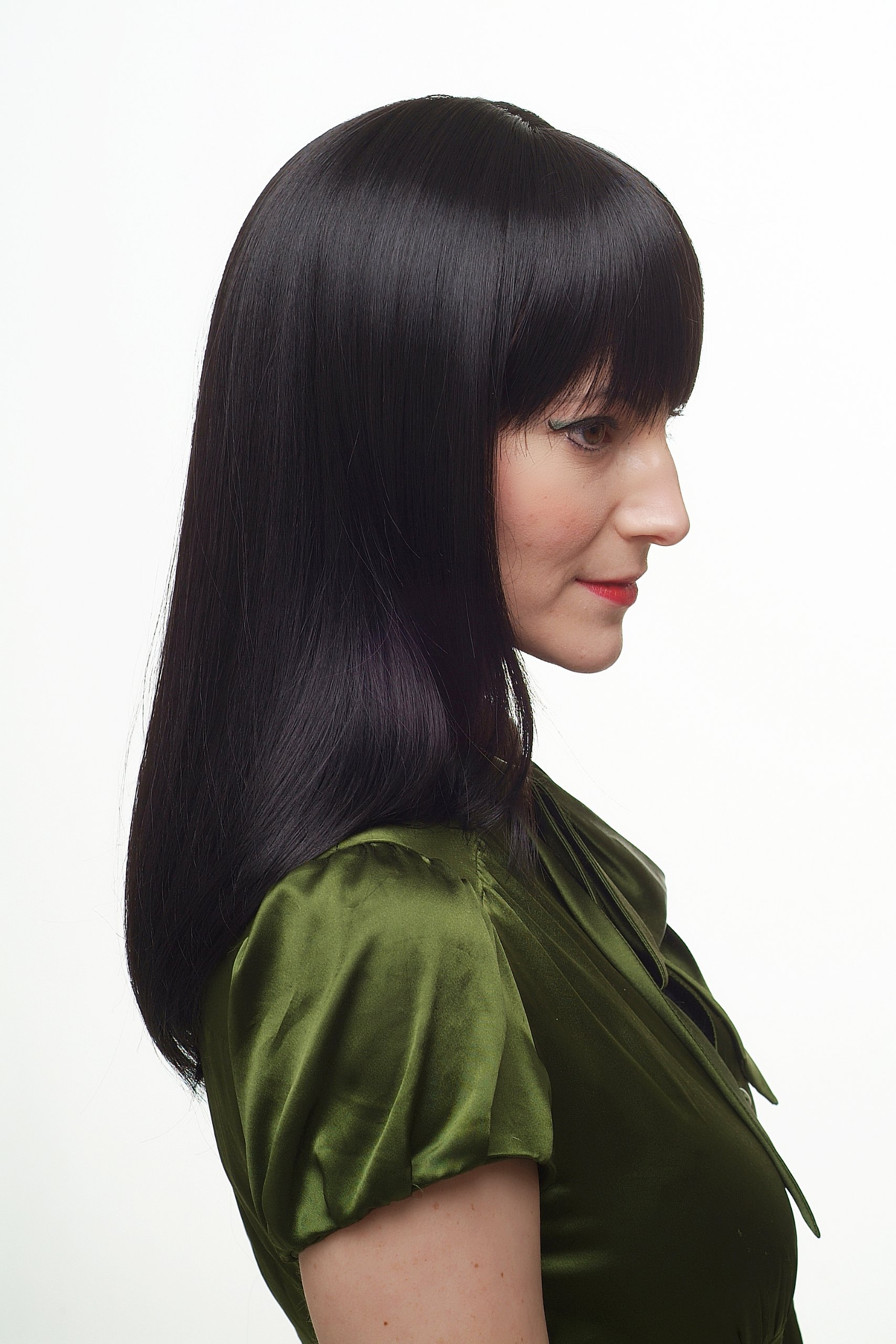 wig-me-up-3112-2-damenper-cke-lang-schwarz-mit-pony-45-cm image 2