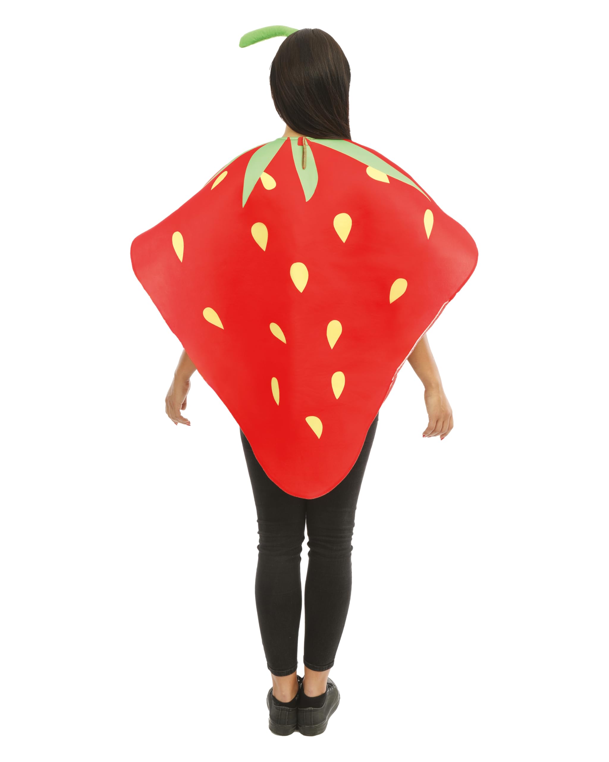 ptit-clown-23924-kost-m-erdbeere-erwachsene-einheitsgr-e-rot image 4