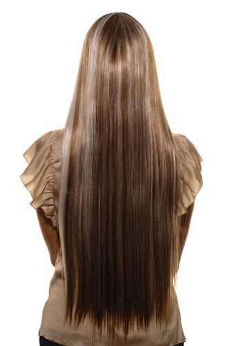 wig-me-up-sa-153-12-60-per-cke-braun-str-hnen-extra-lang-glatt-75-cm image 7