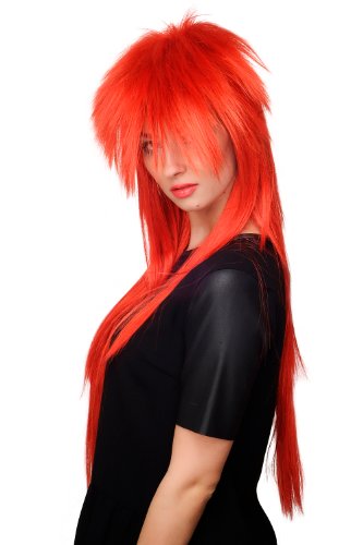 wig-me-up-9666-137-per-cke-rot-80er-vokuhila-lang-80-cm-glam-rock-punk image 6