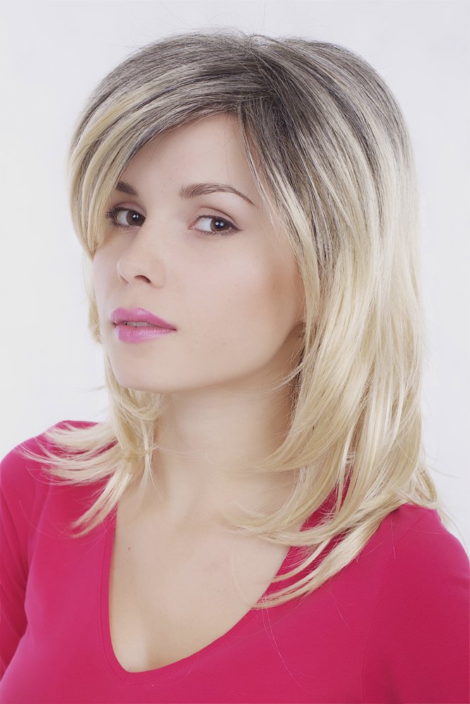 wig-me-up-gfw1016-24br6-damenper-cke-schulterlang-blond-mit-schwarzem-unterhaar- image 2