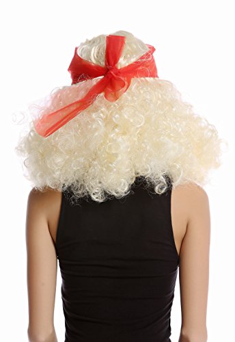 wig-me-up-90918-za615-hippie-per-cke-lockig-hellblond-mit-stirnband-40-cm image 7