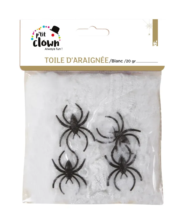 ptit-clown-wei-es-spinnennetz-20g-halloween-deko image 1