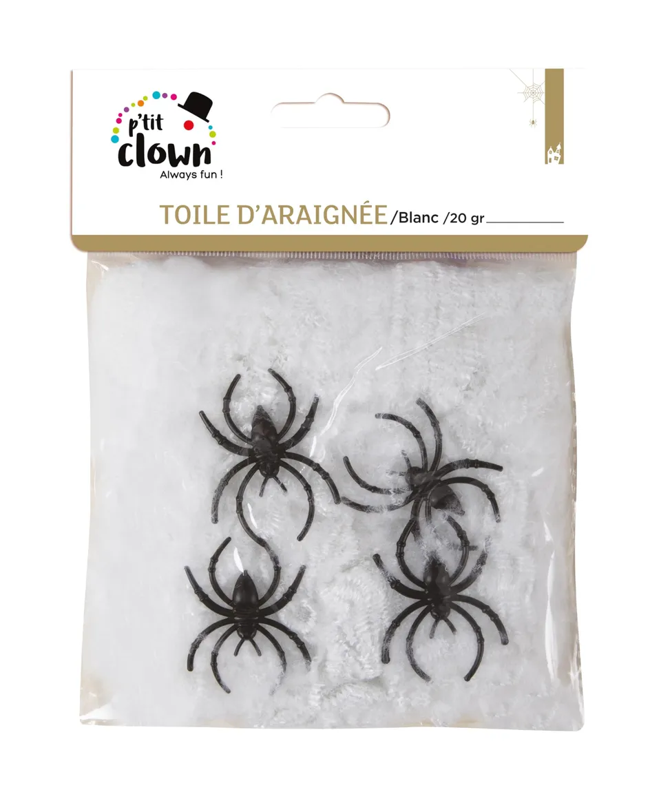 ptit-clown-wei-es-spinnennetz-20g-halloween-deko image 1