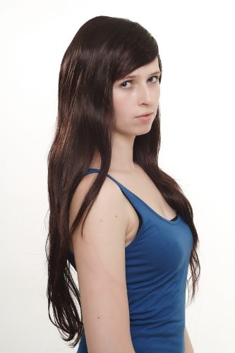 wig-me-up-3435-damenper-cke-extra-lang-glatt-dunkelbraun-mix image 8