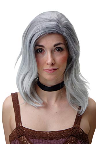 wig-me-up-sa083-333-damenper-cke-grau-blau-mix-wild-gescheitelt-45-cm image 6