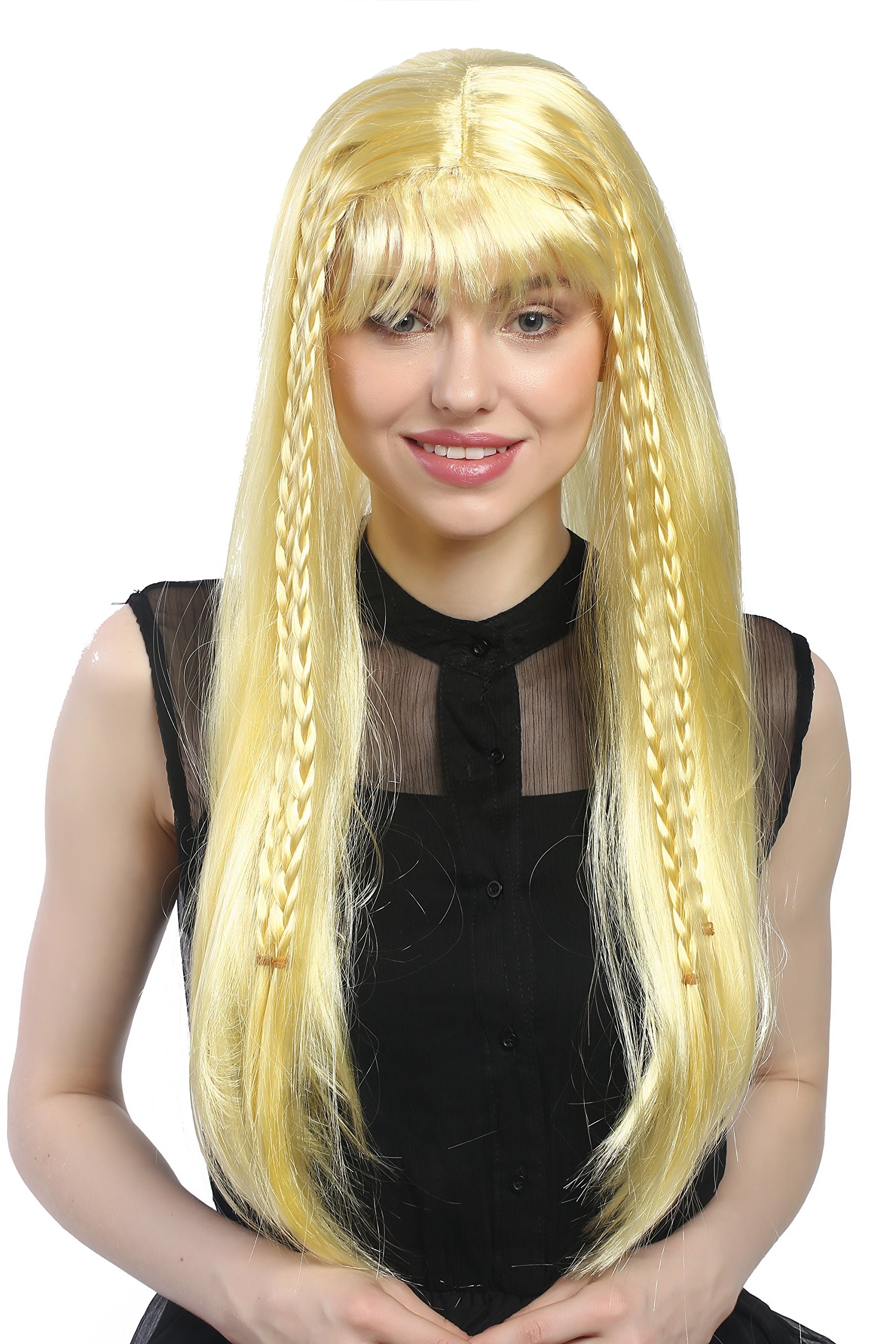 wig-me-up-90899-za614-zac2a-party-per-cke-lang-blond-pony-flechtz-pfe-55-cm image 4
