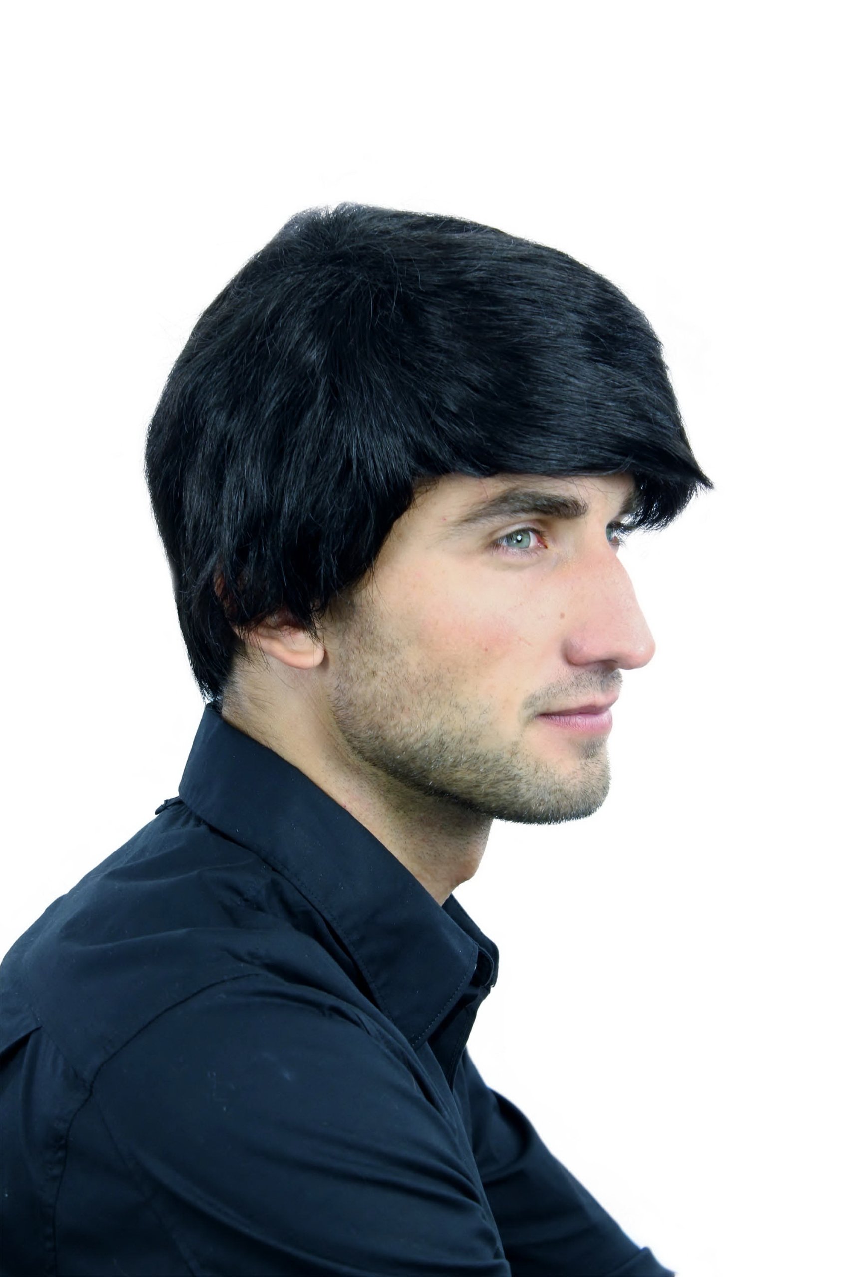 wig-me-up-wl-3057-2-herrenper-cke-kurz-scheitel-schwarz-schwarzbraun-25-cm image 3