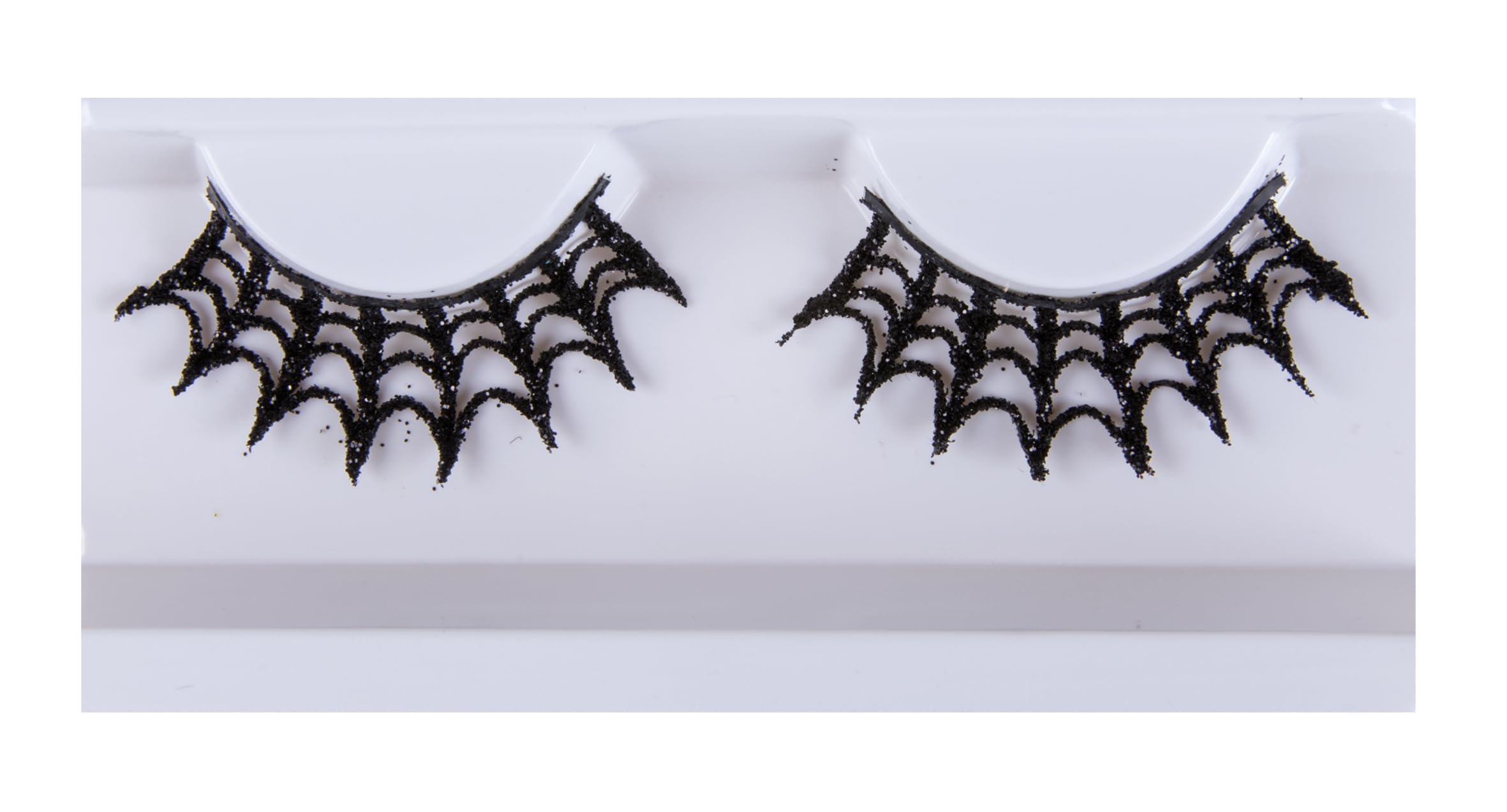 generique-falsche-wimpern-spinnennetz-lang-schwarz-erwachsene image 1