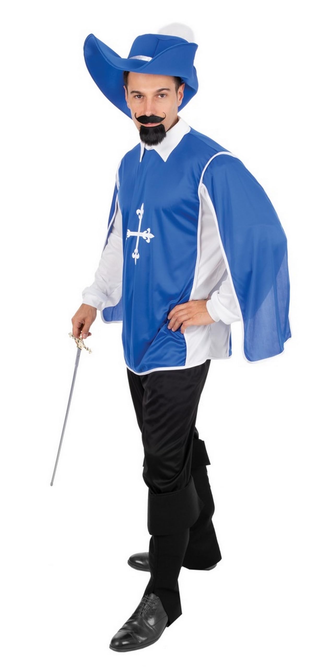 ptit-clown-musketier-kost-m-erwachsene-komplettkost-m image 2