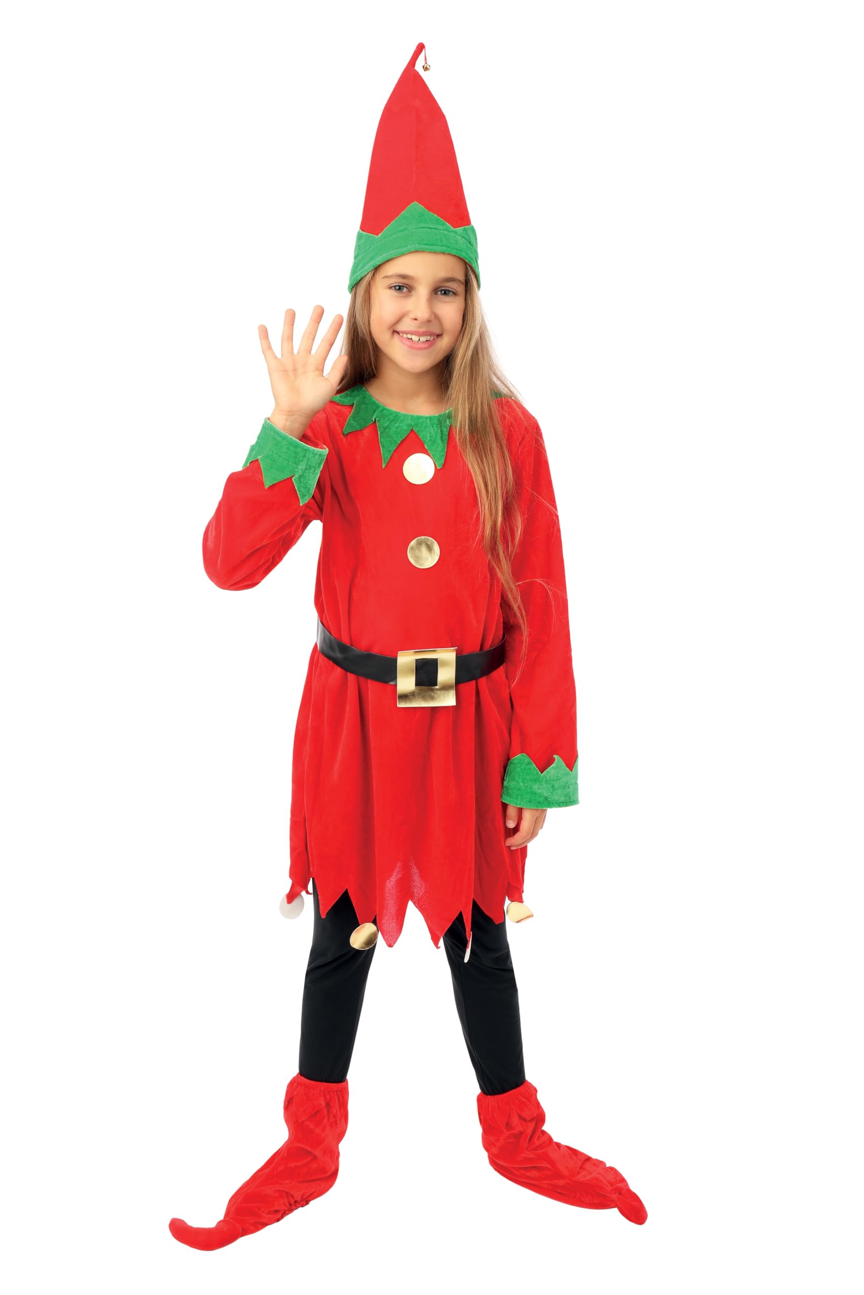 p-tit-clown-kinder-kost-m-wichtel-m-dchen-140-cm-10-12-jahre image 1