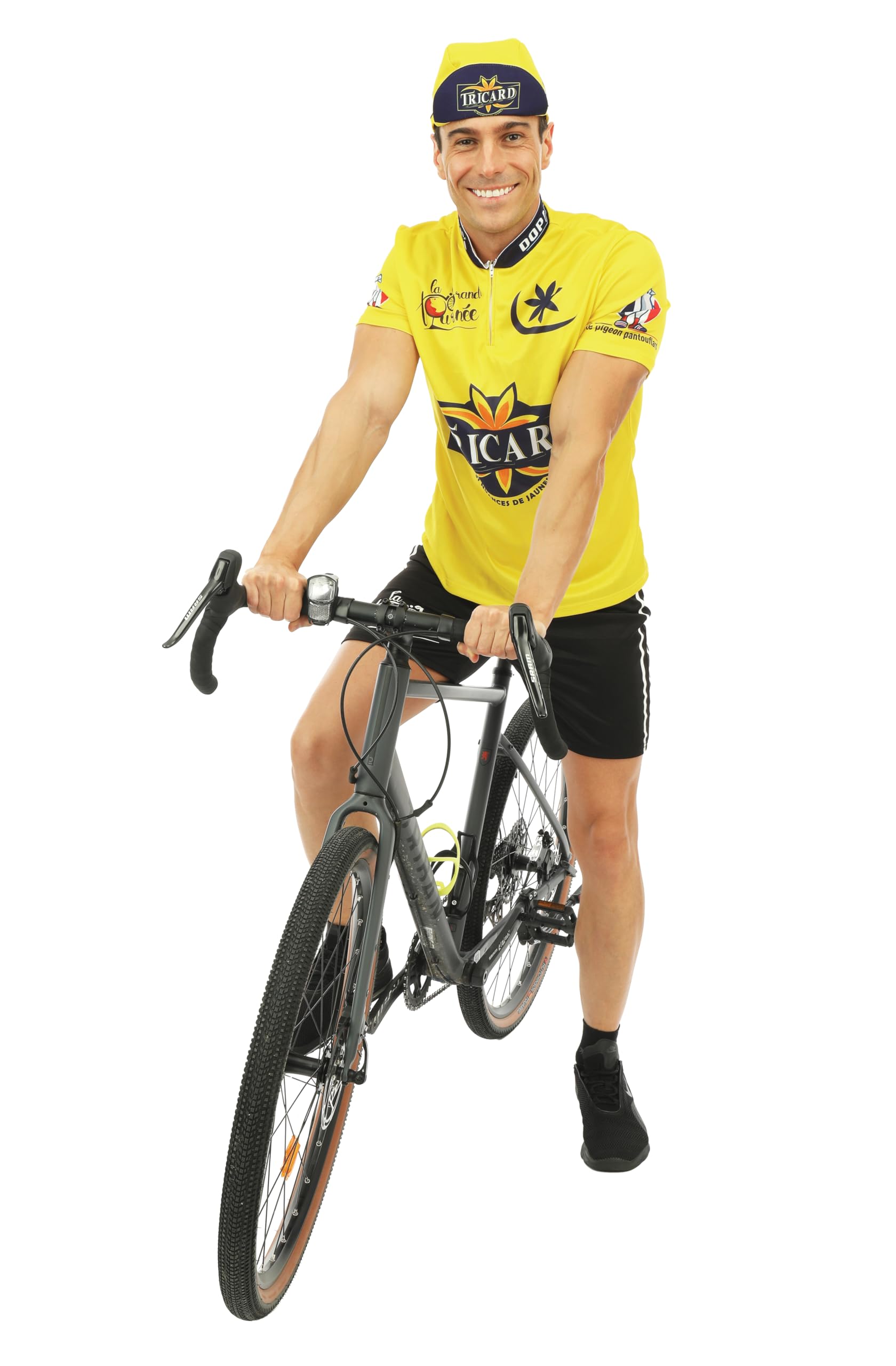 ptit-clown-radfahrer-kost-m-f-r-erwachsene-t-shirt-shorts-m-tze-polyester image 5