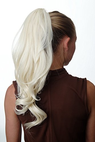wig-me-up-sa07-613-haarteil-pferdeschwanz-lang-platinblond-50-cm image 4