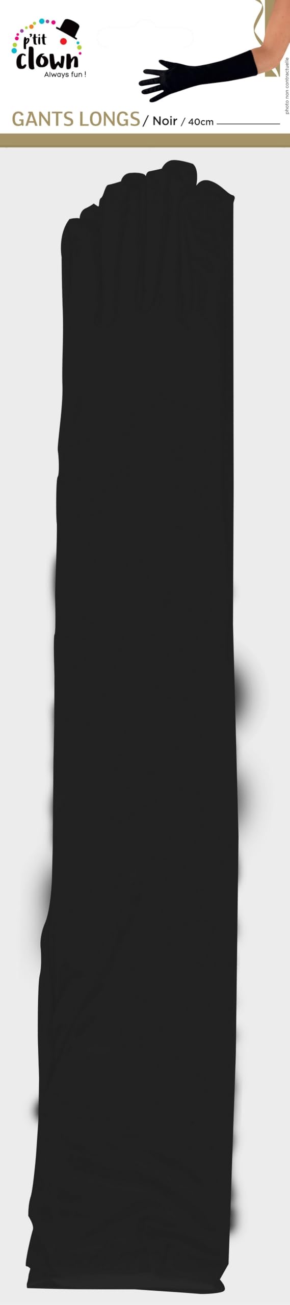 ptit-clown-kost-m-handschuhe-39380-schwarz image 4