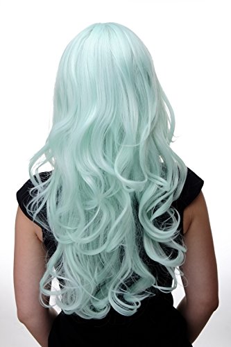 wig-me-up-285-t5507-damen-langhaarper-cke-gro-e-locken-hellgr-n-mit-pony-ca-65-c image 8