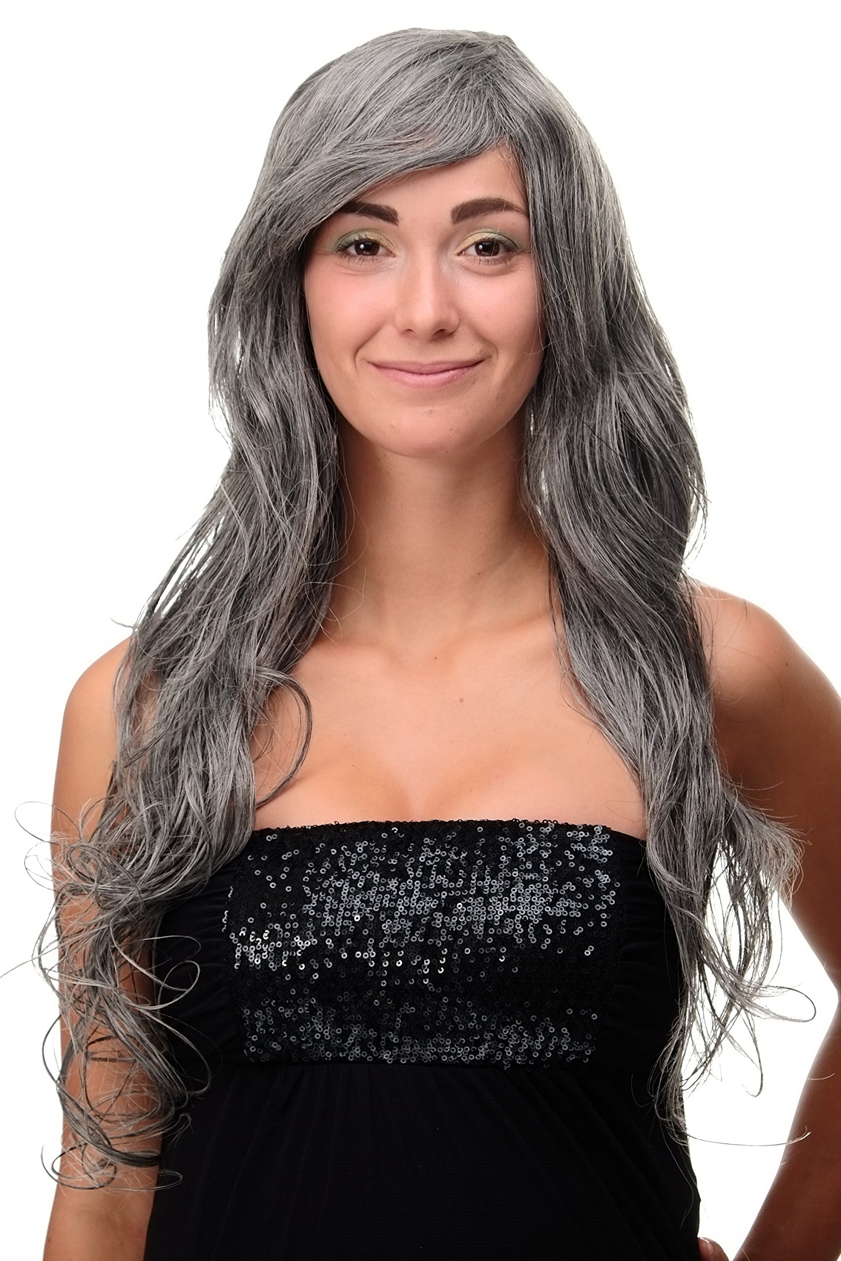 wig-me-up-damen-per-cke-9669el-44-dunkelgrau-grau-braun-mix-70-cm image 1