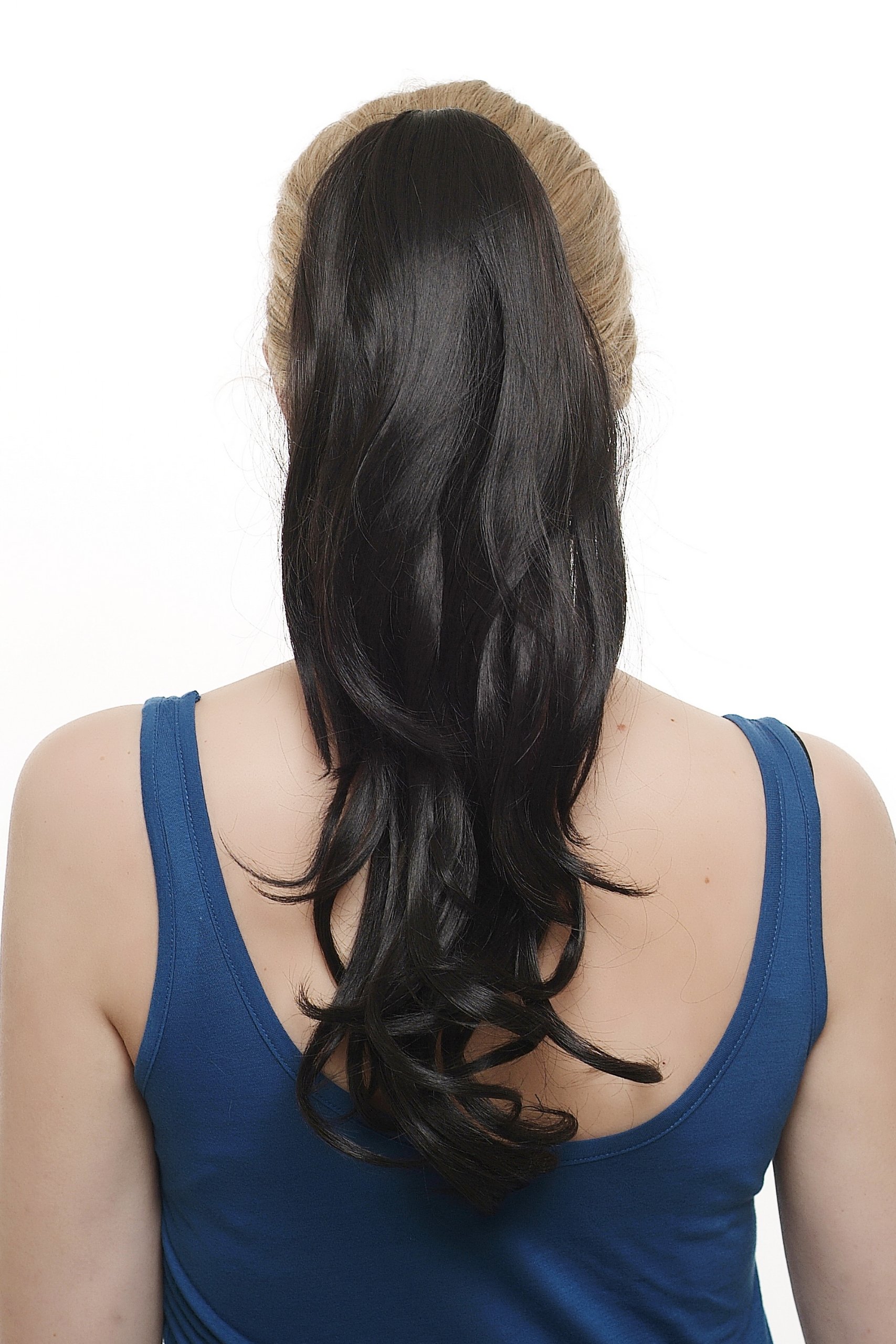 wig-me-up-sa07-2-pferdeschwanz-haarteil-45-cm-schwarz-schwarzbraun-volumin-s-gew image 2