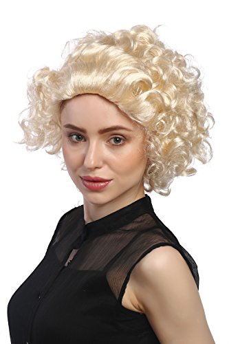 wig-me-up-91012-za88-party-per-cke-kurz-blond-locken-movie-star-30-cm image 6