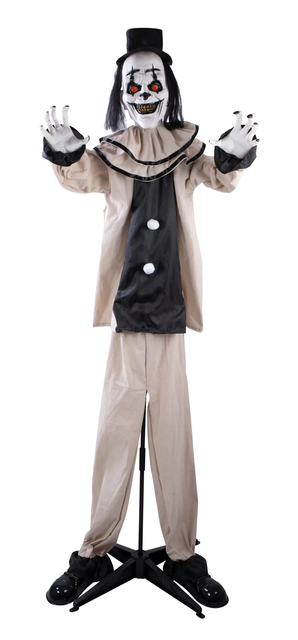 ptit-clown-22237-animierter-halloween-clown-160-cm-sound-licht-st-nder image 1