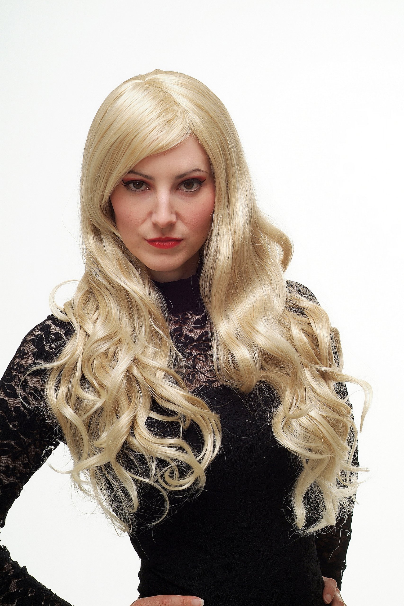 wig-me-up-sa047-27t613-damenper-cke-sehr-lang-lockig-blondmix image 7