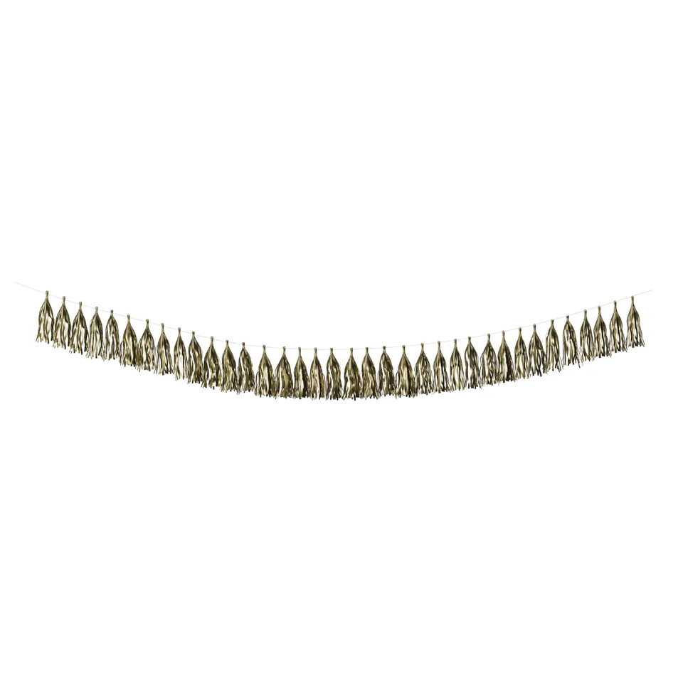 p-tit-clown-re22603-girlande-mit-pompons-gold-metallic-3-m image 1