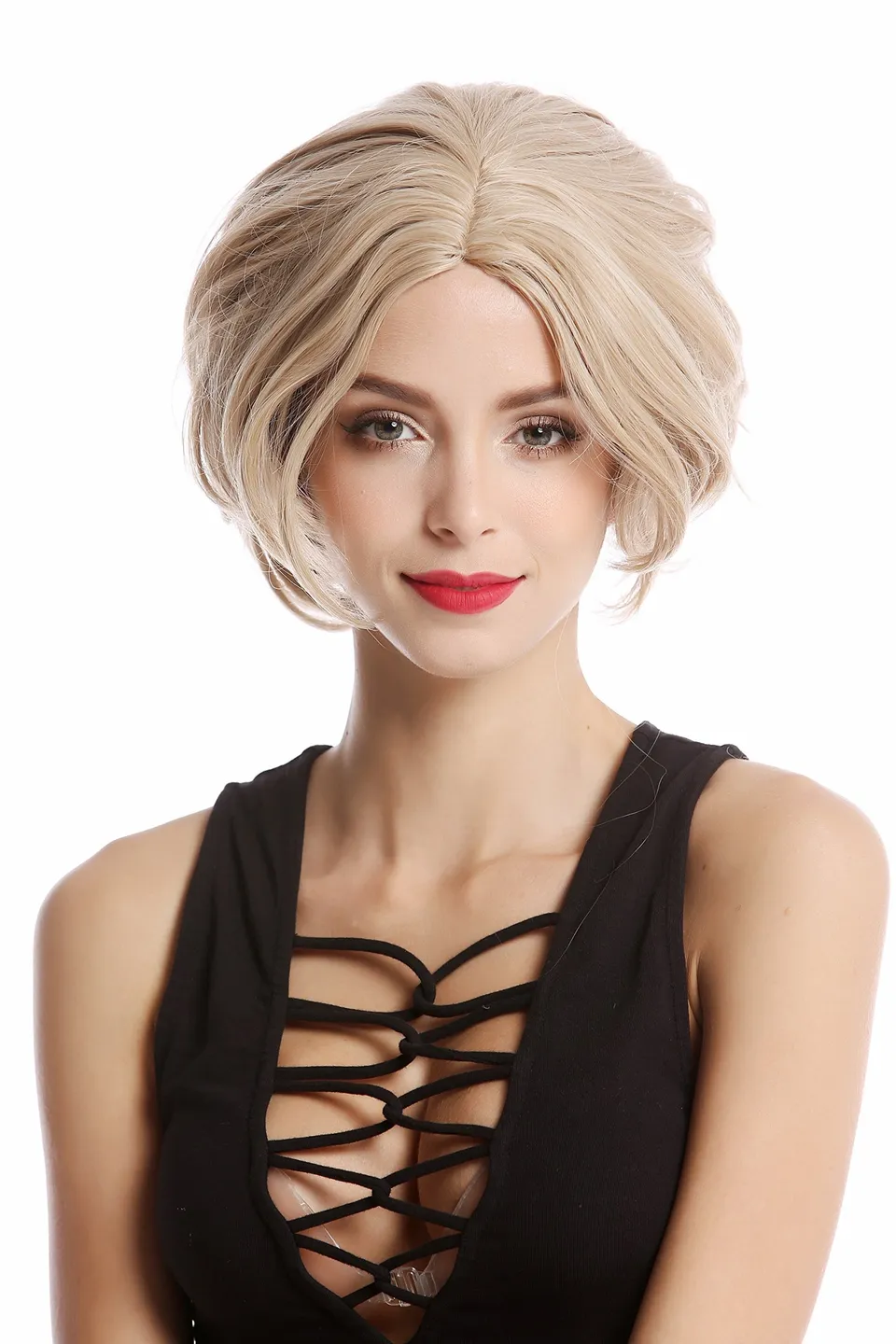 wig-me-up-yzf-4373-damenper-cke-kurz-mittelscheitel-blond-mix-25cm image 1