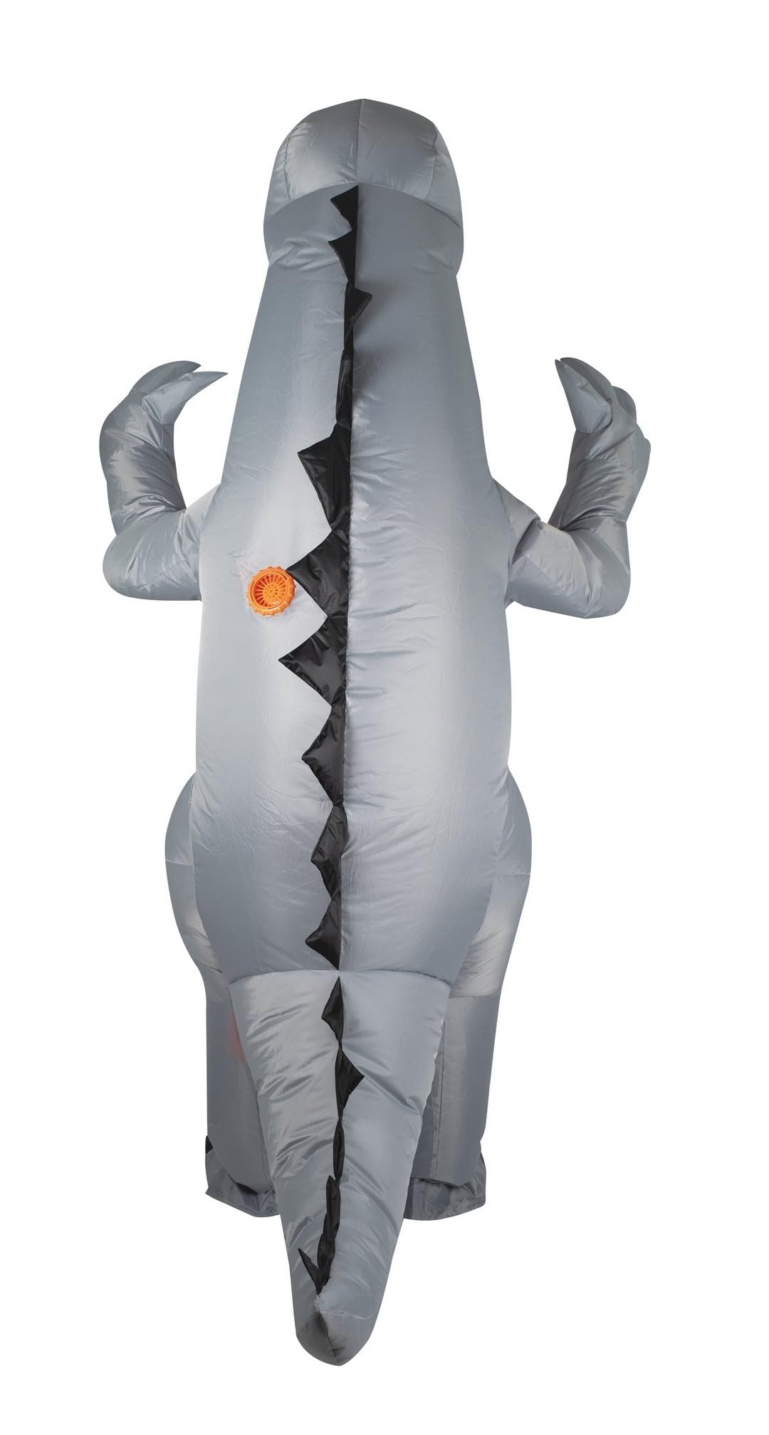 p-tit-clown-aufblasbares-dinosaurier-kost-m-erwachsene-grau image 3