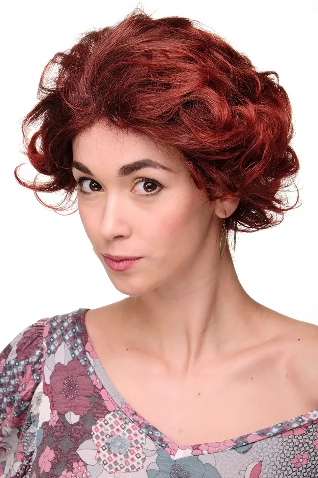 wig-me-up-tyw60298-4t350-damenper-cke-kurz-toupiert-braun-rot-mix image 1