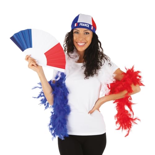 ptit-clown-federboa-blau-wei-rot-one-size image 5
