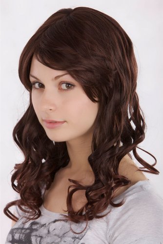 wig-me-up-3258-2t33-damenper-cke-kastanienbraun-locken-50-cm image 7