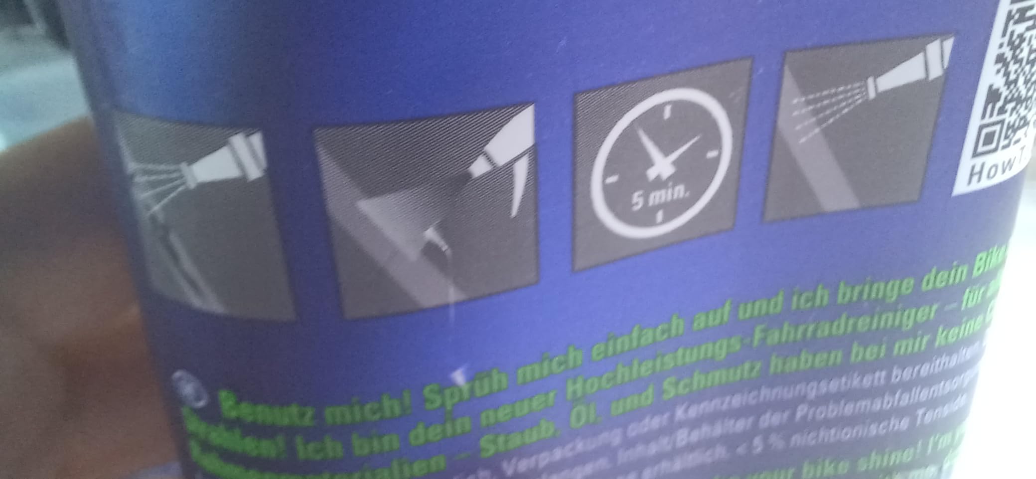 Bei starkem Dreck an Grenzen