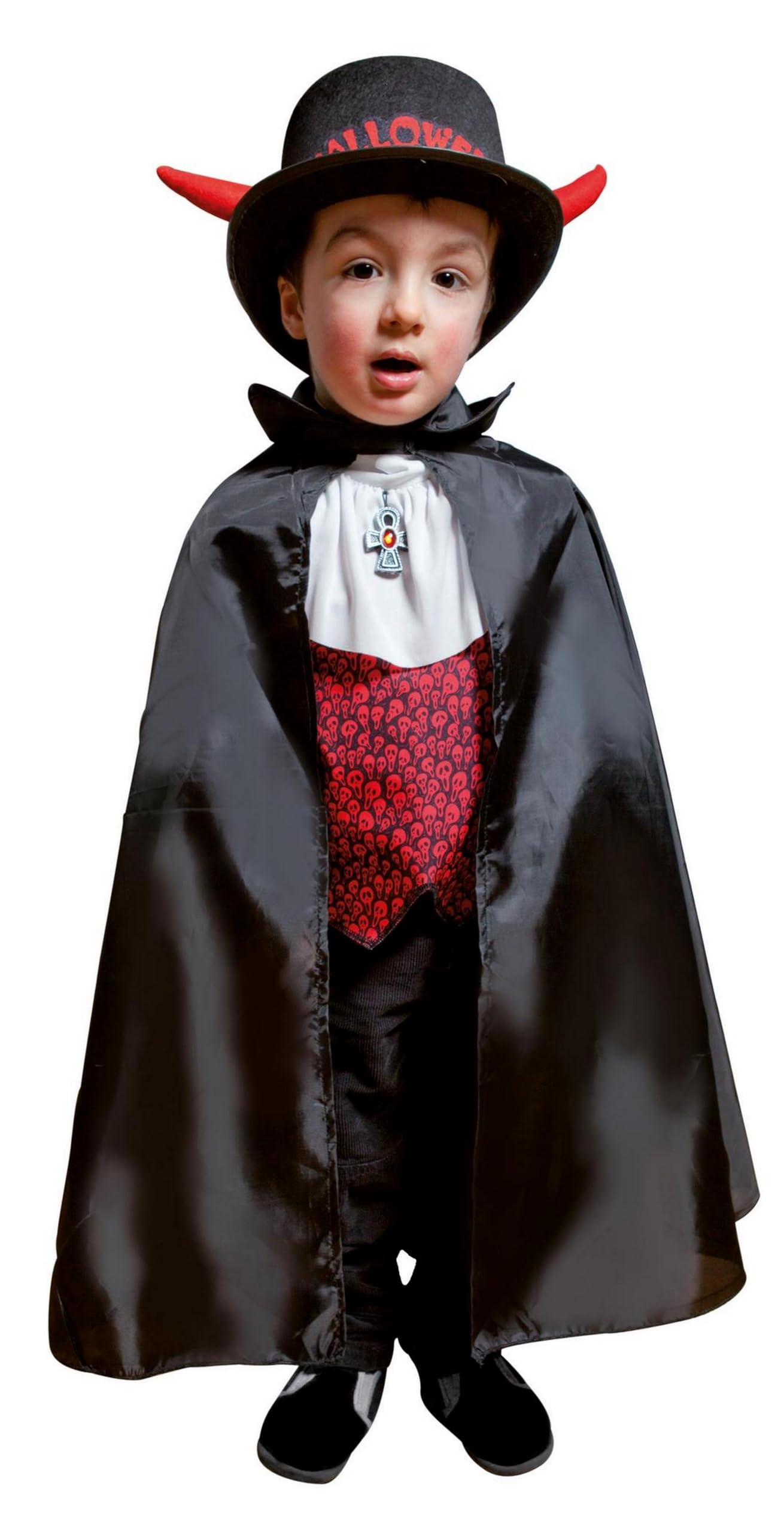 ptit-clown-16202-kinder-cape-polyester-67-cm-schwarz image 5