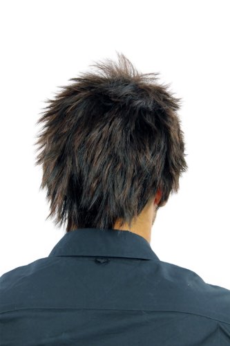 wig-me-up-wl-2109-2h33b-herrenper-cke-kurz-wild-dunkelbraun-rotbraun-mix image 8