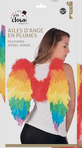 p-tit-clown-engelsfl-gel-aus-federn-50-x-50-cm-mehrfarbig image 5