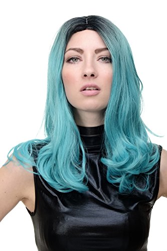 wig-me-up-gfw1828-t5126-ombre-cosplay-per-cke-schwarz-t-rkis-50-cm image 8