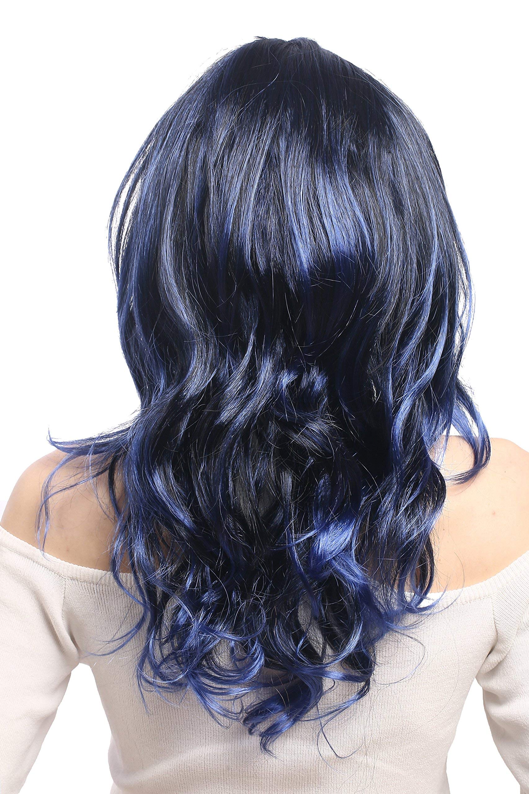 wig-me-up-91275-za103tzau1-damenper-cke-lang-wellig-schwarz-blauviolett-50-cm image 3