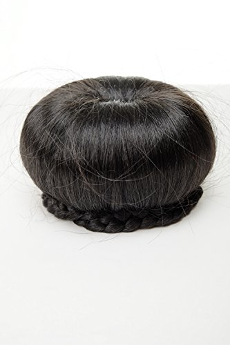 wig-me-up-n372-2-haarteil-dutt-haarknoten-50er-60er-vintage-schwarz-12-cm image 5